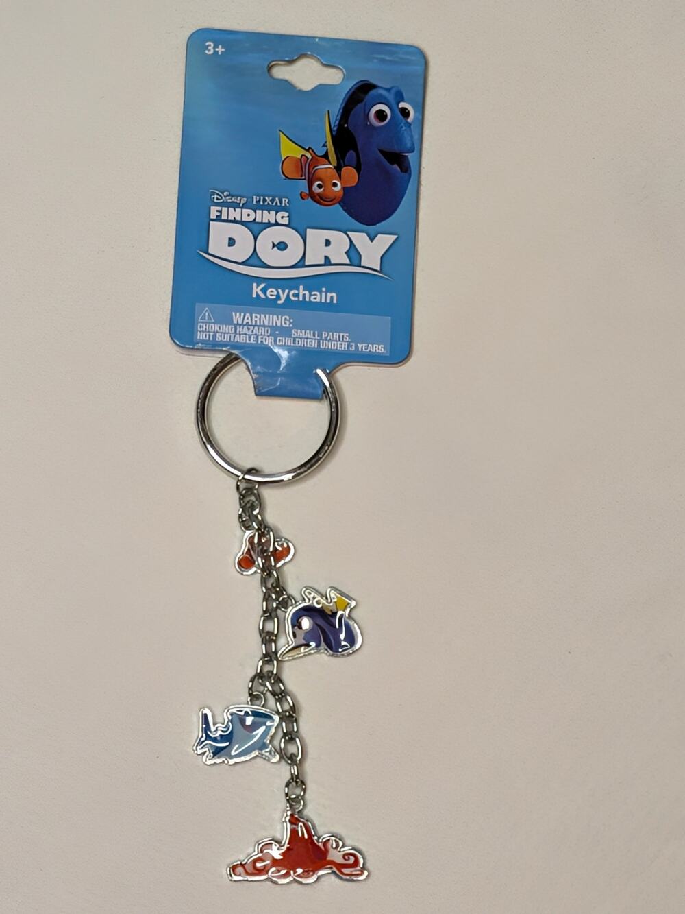 Disney Pixar Finding Dory Metal Keychain Charm - Brand New Sealed